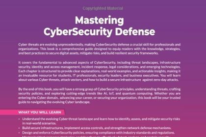 Mastering Digital Defenses: A Student's Guide to Advanced Security