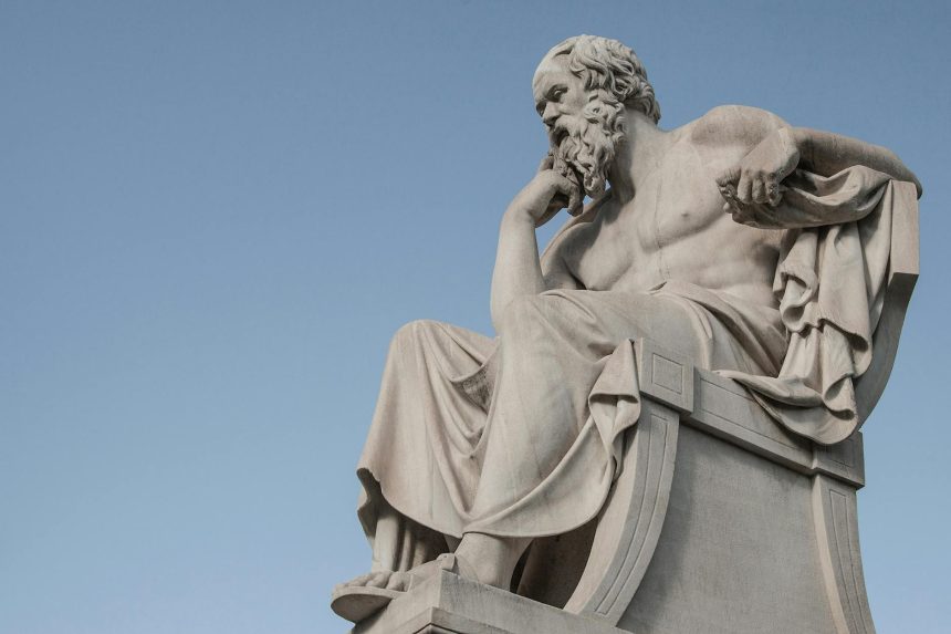 The Father of Philosophy Taken Out of His Ivory Tower by Barilli, Ranghiasci and Mad Cave | Socrates is essentially a courtroom drama. It deals with the trial of the Greek philosopher Socrates, known as the father of philosophy.