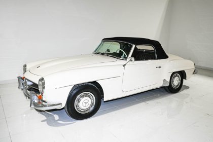 The 190SL: Sporty Charm Meets Timeless Elegance