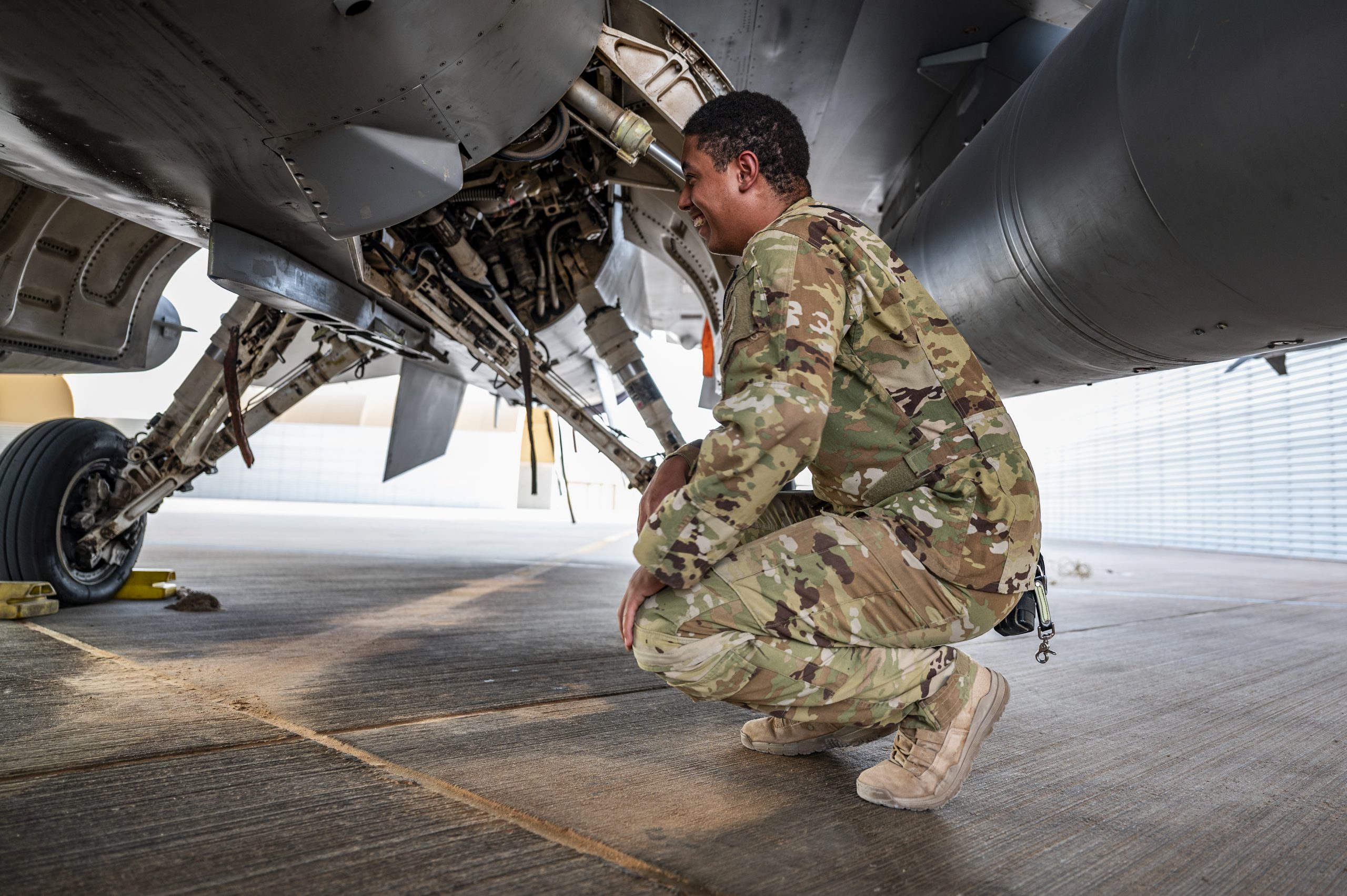 378th ECES hone safety best-practices during partner training
