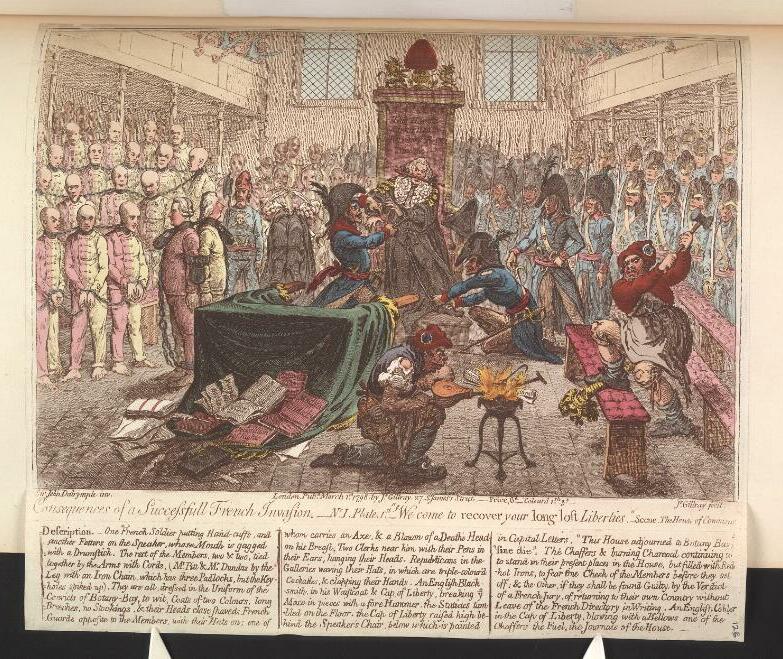 The long-term consequences of digital worship include a shift in how humanity defines sacred time and space. Bodleian_Libraries2C_Consequences_of_a_successful_French_invasion_No_1_Plate_1st-_We_come_to_recover_your_long_lost_liberties
