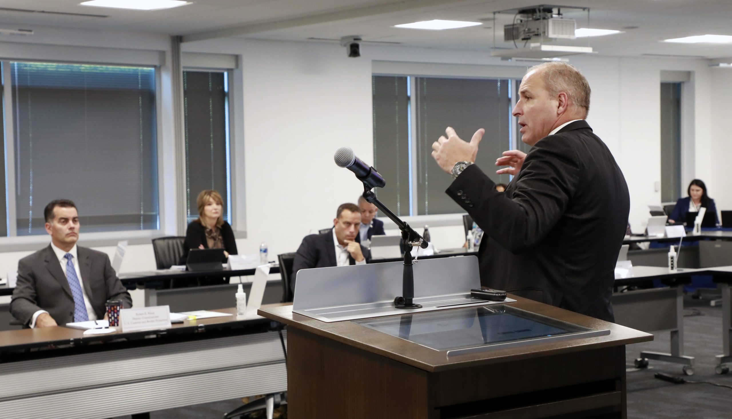 CBP leaders at the Countering Transnational Organized Crime (CTO