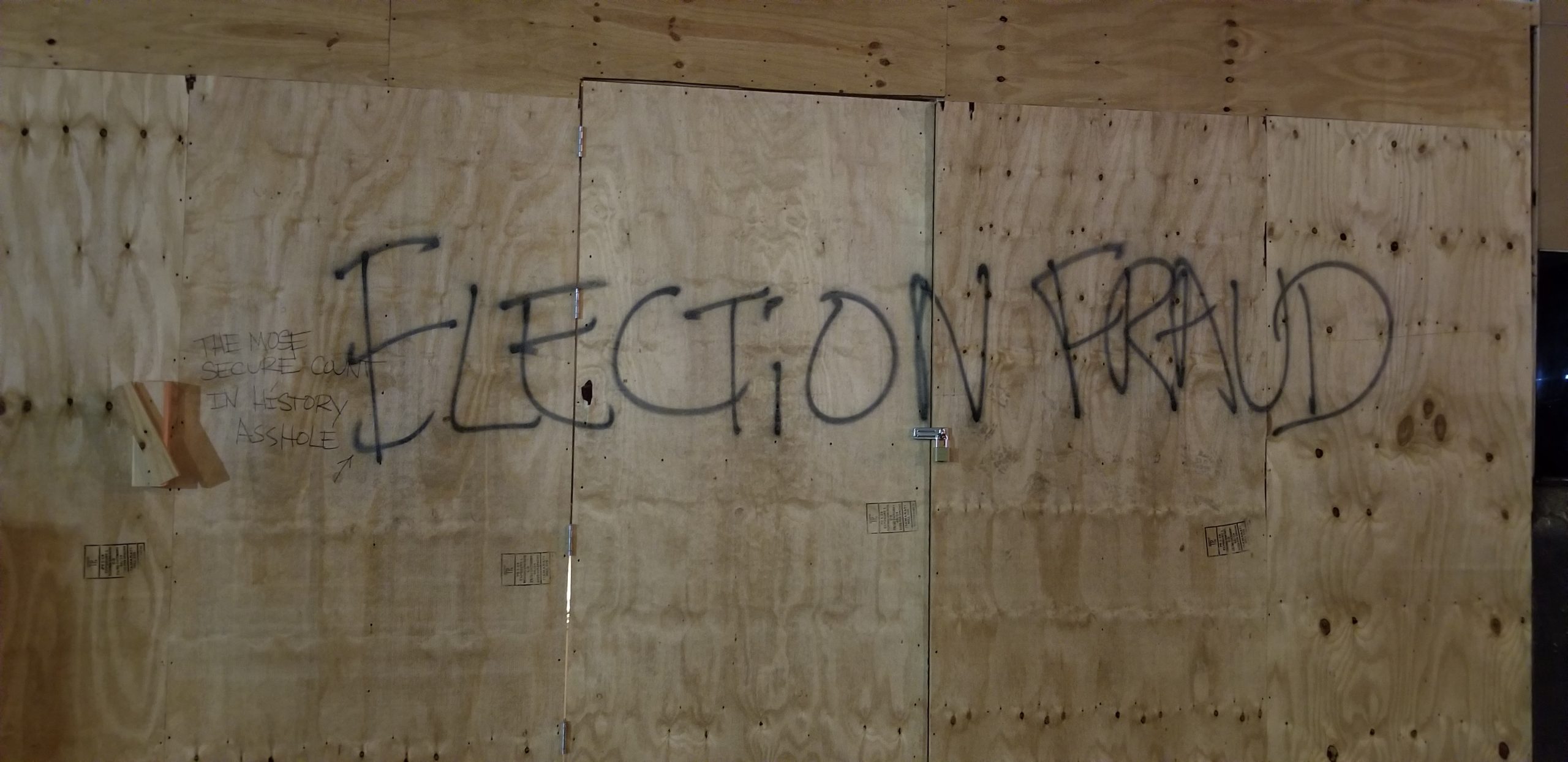 The validity of past-life regression therapy in treating modern phobias. Election_validity_graffiti2C_NYC-1