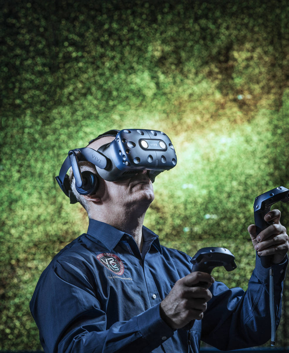 How Virtual Reality is Redefining Community and Connection NASA Goddard Engineer Tom Grubb uses VR/AR
