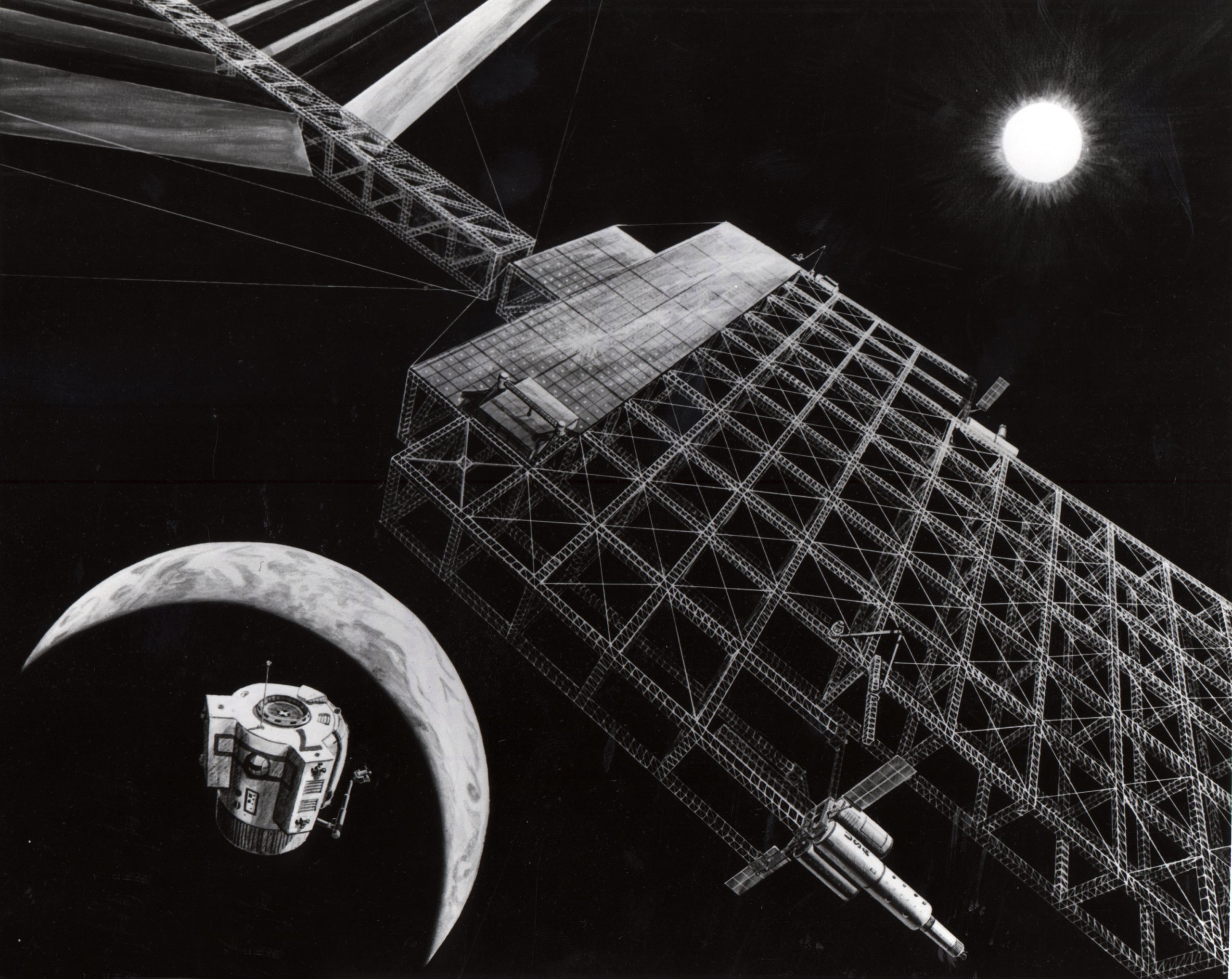 Space-Based Solar Power: The Future of Orbital Energy Grid NASA_solar_power_satellite_concept_1976