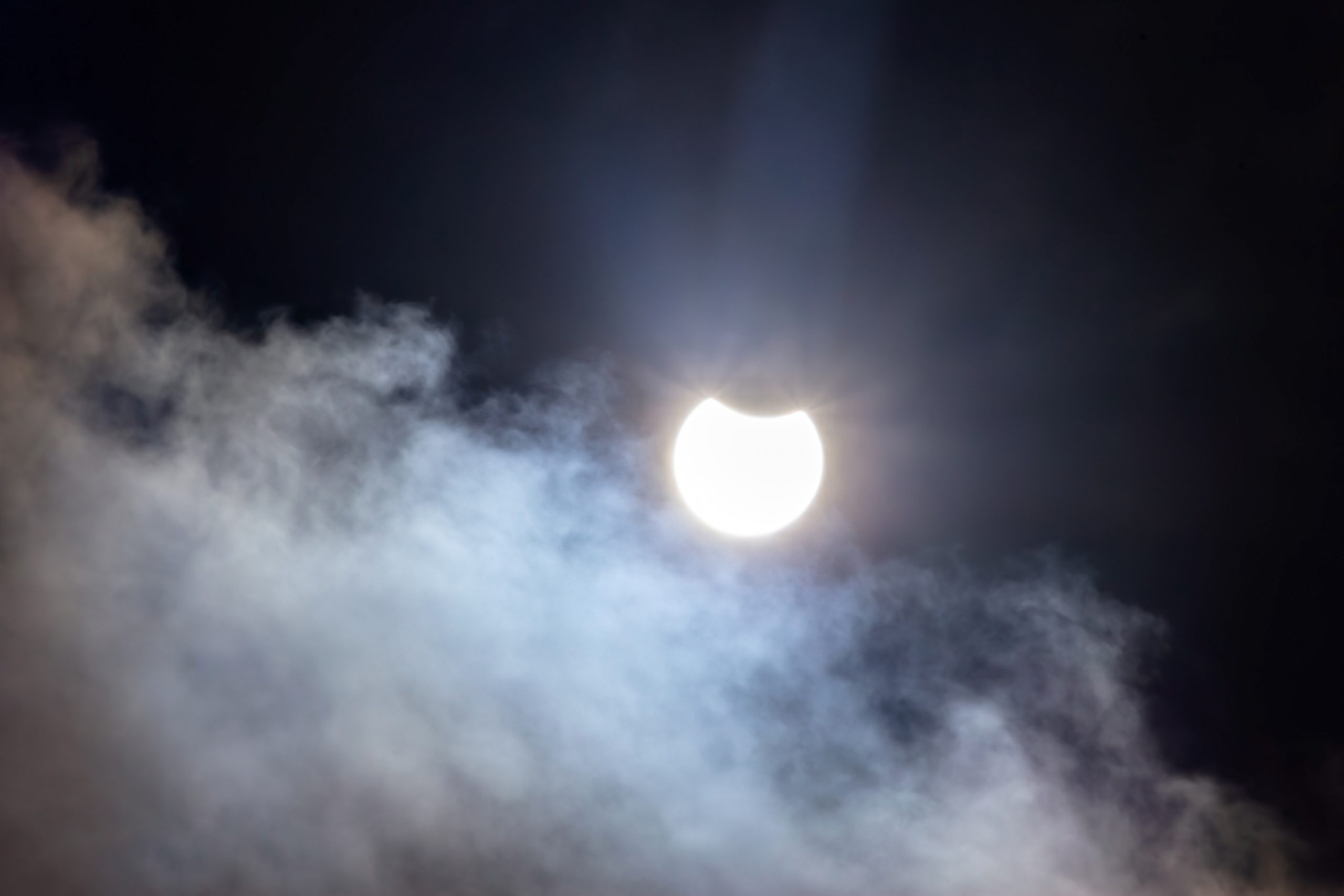 Partial Dependence Plots visualize the marginal effect of one or two features on output. Partial solar eclipse with some clouds in Tuntorp