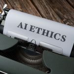Building Trustworthy AI Tutors for Quantum Computing: A Guide Retro typewriter with 'AI Ethics' on paper, conveying technology themes.