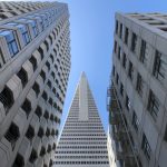 How Leadership Is Redefining the Architecture of Innovation Worm's-eye view of the iconic Transamerica Pyramid in San Francisco.