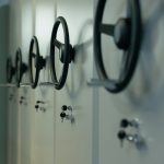 <h1>Provably-Safe Mechanism Design: A New Frontier for Advanced Materials Innovation</h1> Close-up of industrial safes with manual locks and keys, highlighting security features.