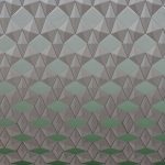 Seamless geometric pattern featuring diamond shapes in a soft color gradient.
