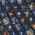 <h1>Symbol-Grounded Metamaterials: The Future of Intelligent Nanotechnology</h1> Abstract arrangement of 3D technology icons on a grid showcasing AI and digital concepts.