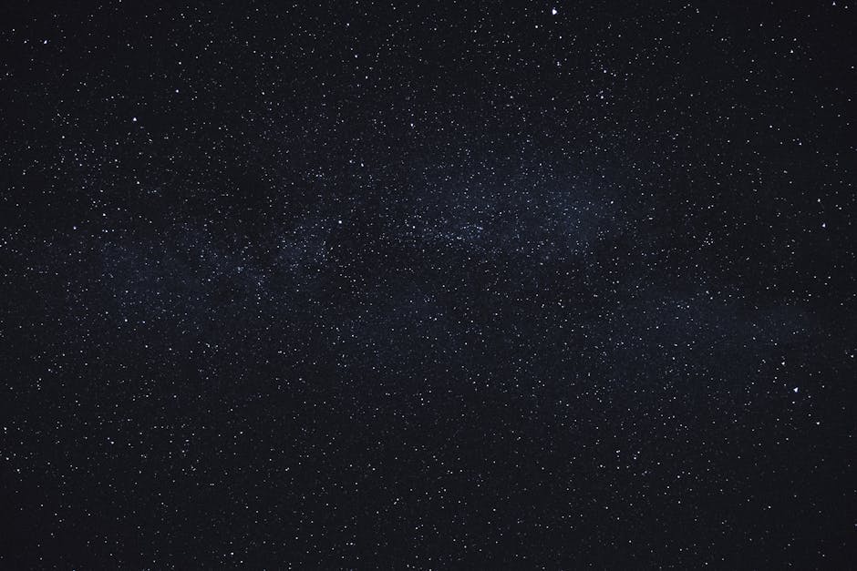 A deep and expansive view of a starry night sky, capturing the beauty of the galaxy.