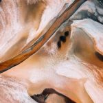 Erosion of Agency: Navigating Civil Rights in the AI Era Stunning aerial view of abstract beach patterns in Kuantan, Malaysia.