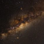 Captivating photograph of the Milky Way galaxy displaying vivid stars and interstellar clouds.