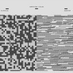 Quantum 100: Mastering High-Performance Calibration Strategy Abstract design showcasing computing fields with geometric and binary patterns in black and white.
