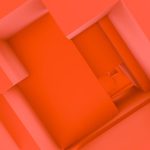 The Asymmetric Advantage of Open Data for Business Success A modern abstract 3D render featuring geometric shapes in vivid orange tones.