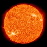 The Fusion Energy Shift: Strategic Implications for Business Detailed image of the sun showcasing its fiery surface and glowing edges.