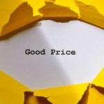 The Hidden Cost of Performative Leadership and Authenticity Yellow paper torn to reveal 'Good Price'. Perfect for sales and marketing concepts.