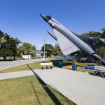 The Strategic Mirage: Why Obsessing Over Competitors Is Your Biggest Vulnerability Dassault Mirage III monument displayed outdoors in São Paulo, Brazil.